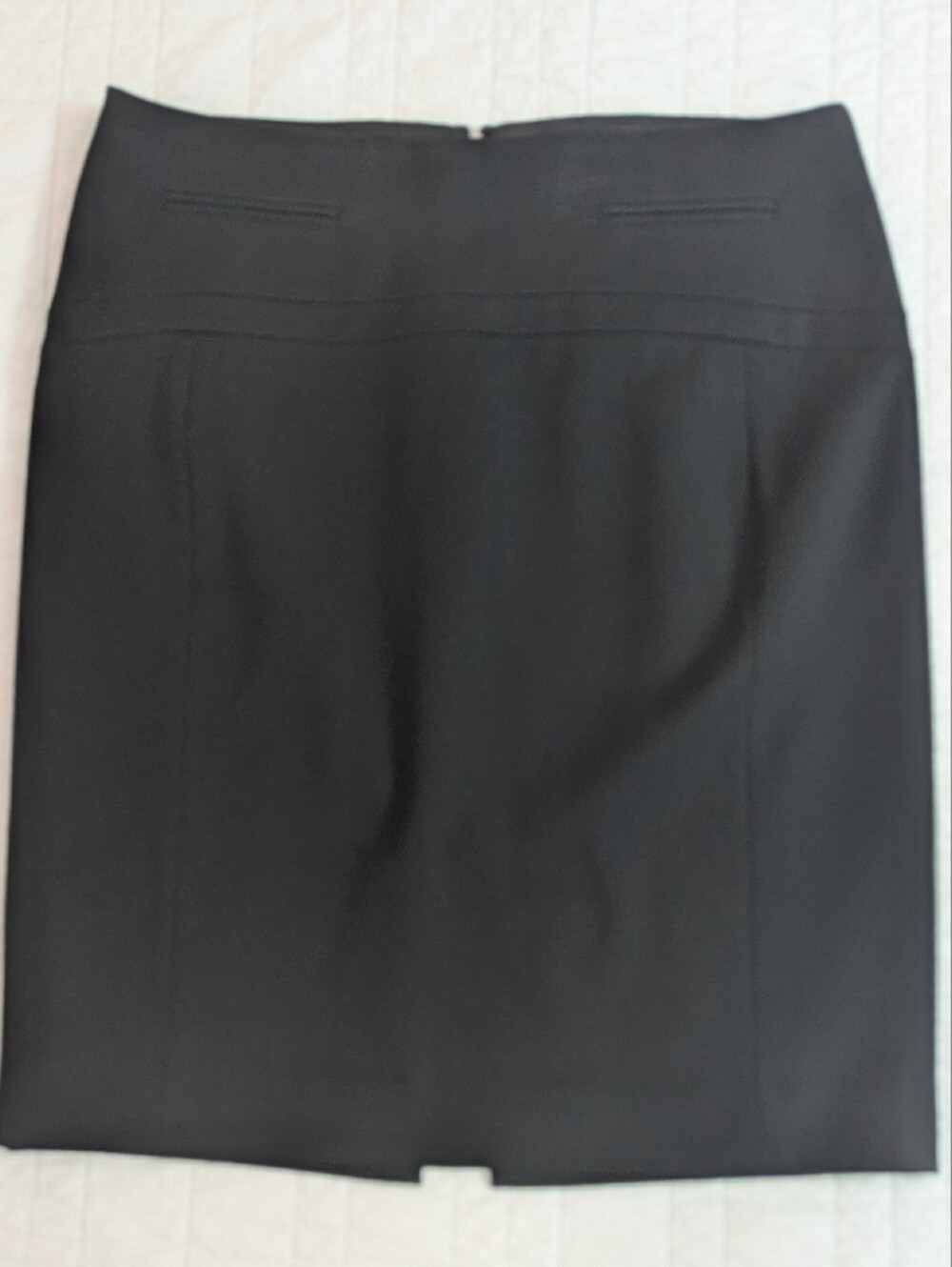 Express Black Tailored Pencil Skirt
